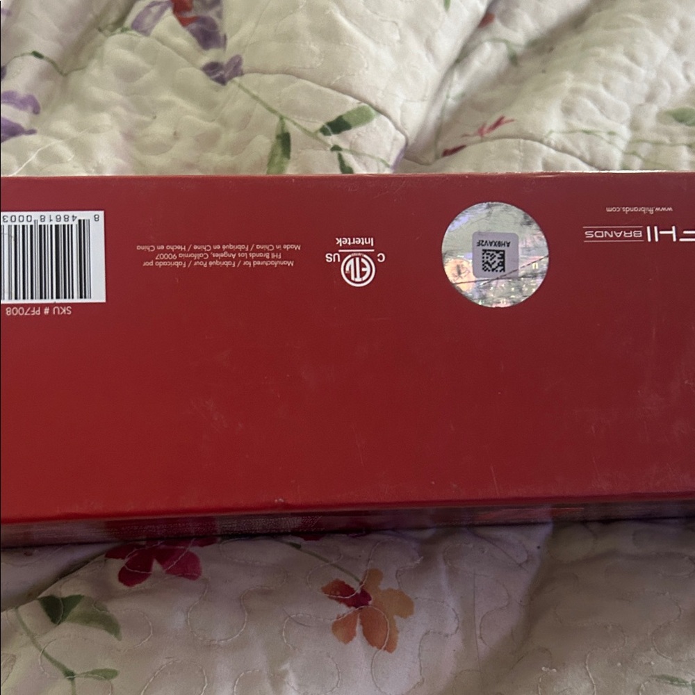 FHI Heat Platform Red Curling Iron-brand new inbox never used - Picture 3 of 7